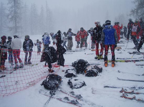 Competition Telemark Troll'n tour à Puy Saint Vincent