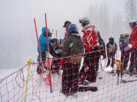 Competition Telemark Troll'n tour à Puy Saint Vincent