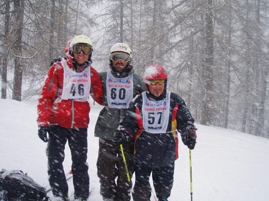 Competition Telemark Troll'n tour à Puy Saint Vincent